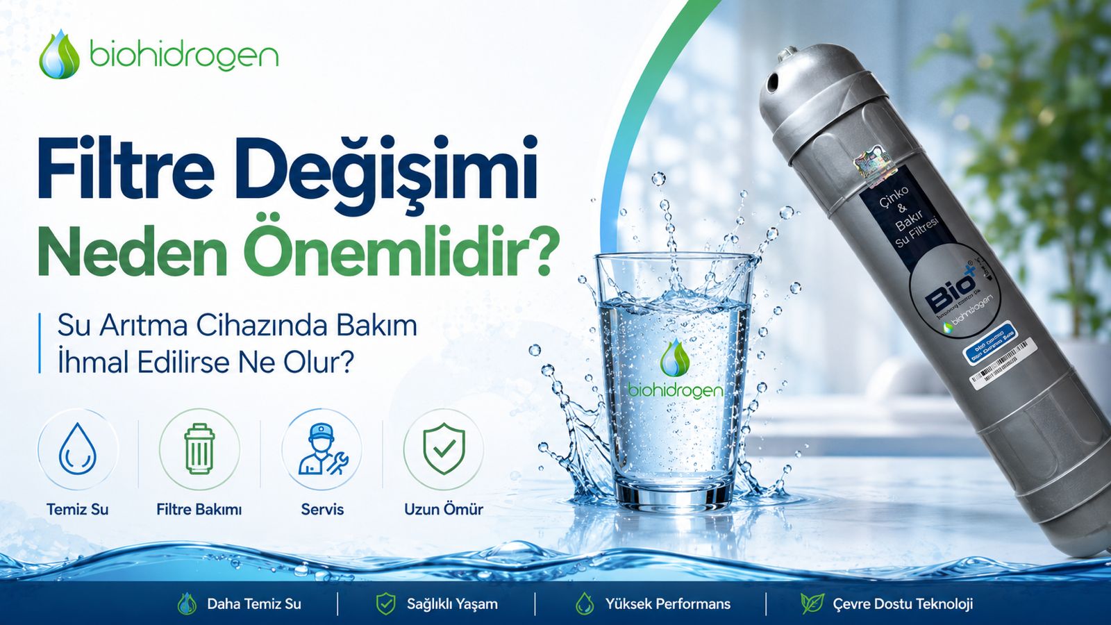 Filtre Değişimi Neden Önemlidir? Su Arıtma Cihazında Bakım İhmal Edilirse Ne Olur?