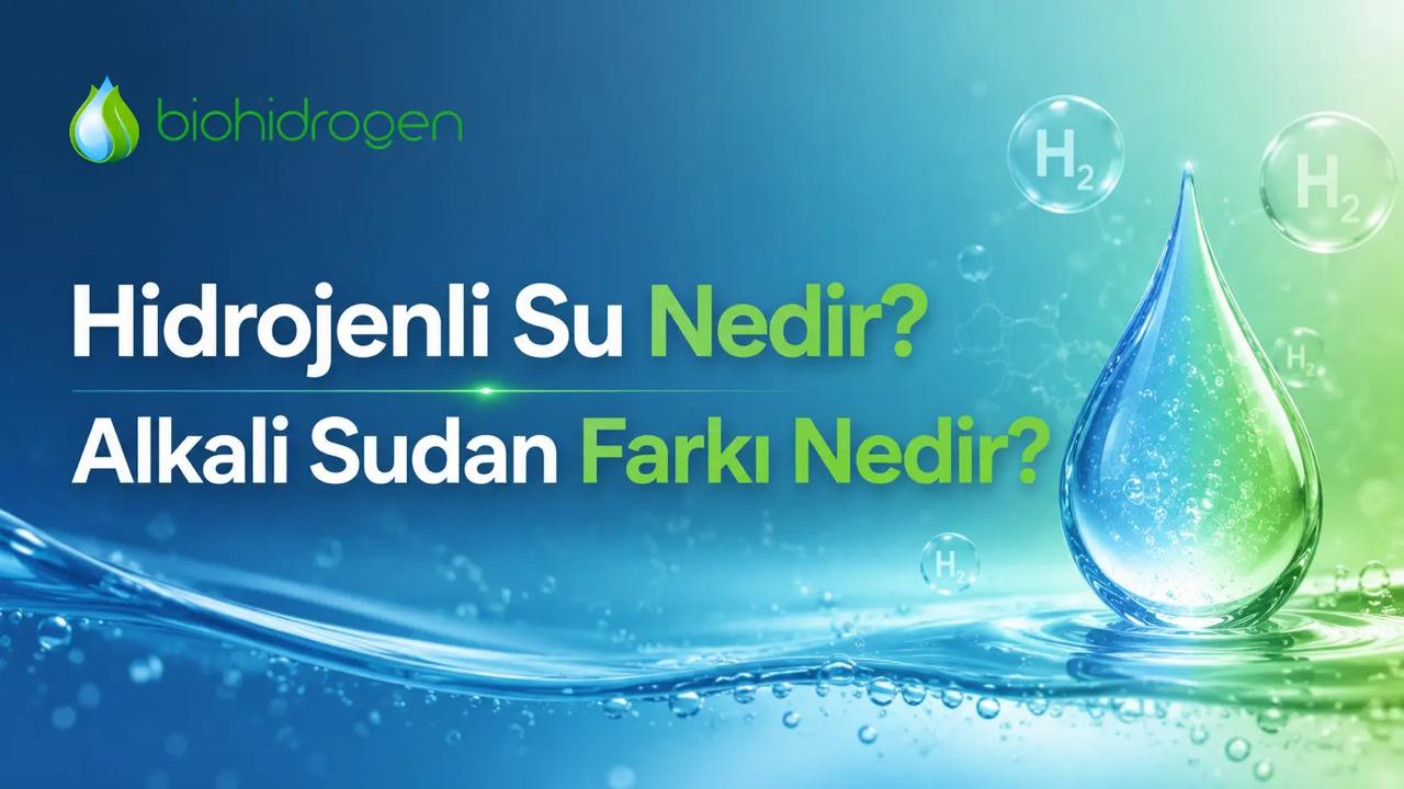 Hidrojenli Su Nedir? Alkali Sudan Farkı Nedir?