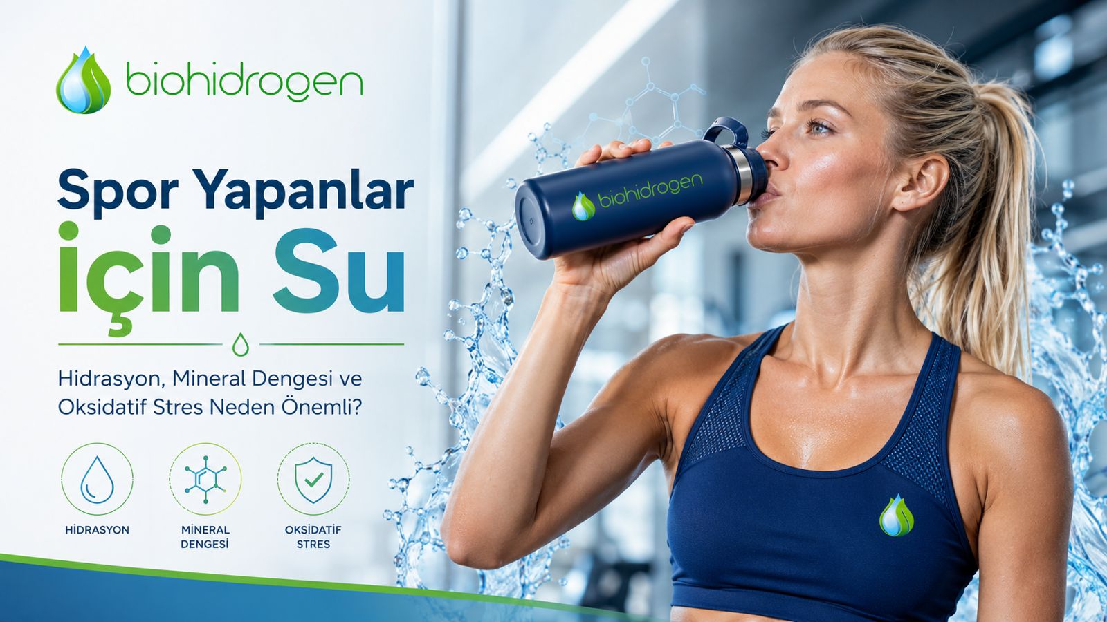 Spor Yapanlar İçin Su: Hidrasyon, Mineral Dengesi ve Oksidatif Stres Neden Önemli?